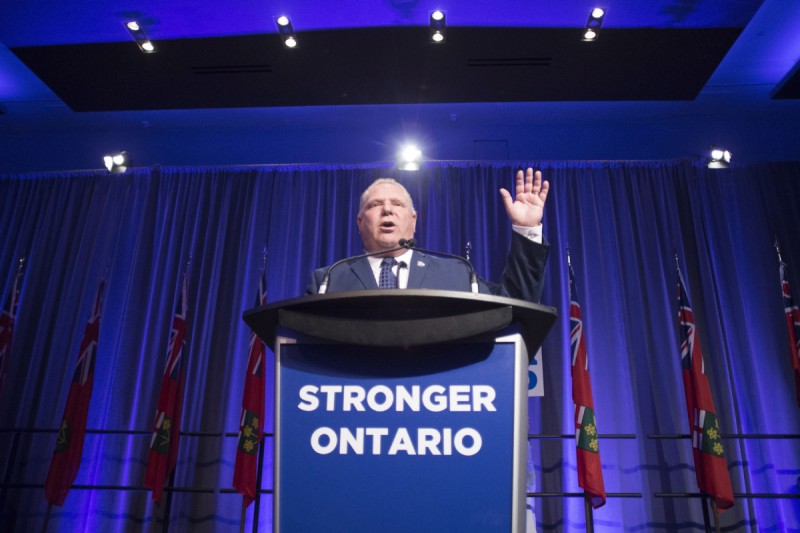 Глава Прогрессивной Консервативной Партии Онтарио Дуг Форд