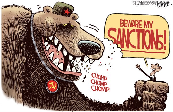 Санкции и медведь