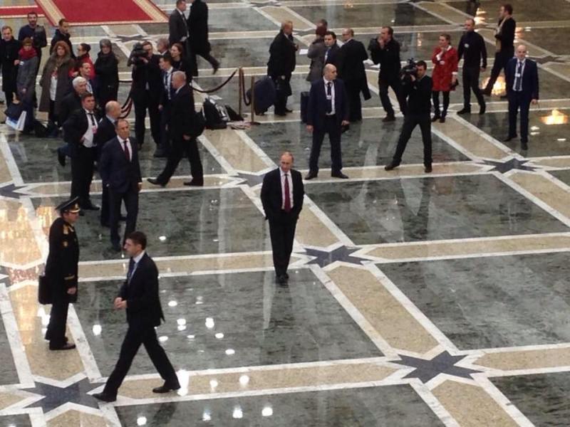 Владимир Путин в Минске. Февраль, 2015 г.